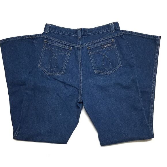 VINTAGE 90s Calvin Klein High Rise Bootcut Jeans - Picture 7 of 12